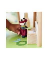 Casa de bambú Hape de los osos panda ¡OFERTA! ✔️
