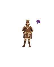 disfraz vikinga nina