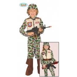 disfraz militar niño