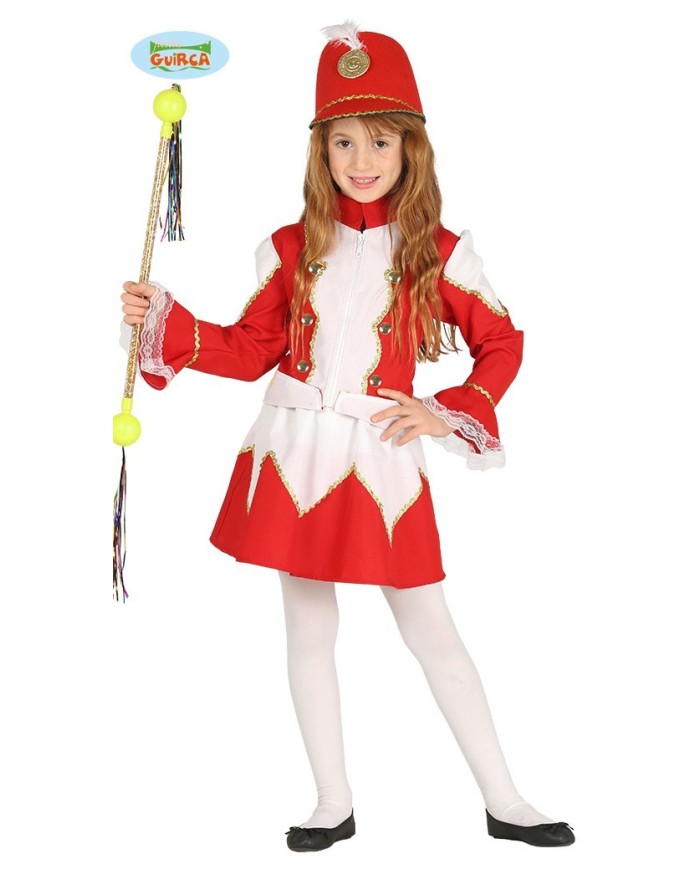 disfraz de majorette niña