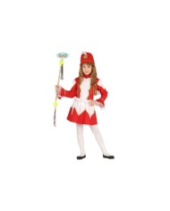 disfraz de majorette niña