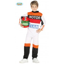 disfraz piloto motos niño