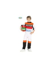disfraz piloto motos niño