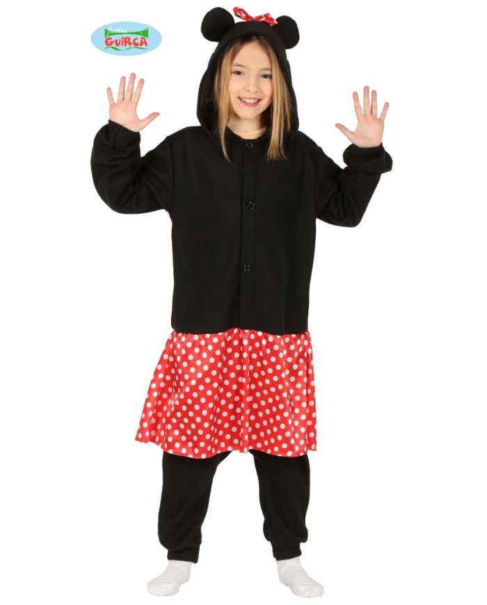 disfraz de minnie  mouse niña
