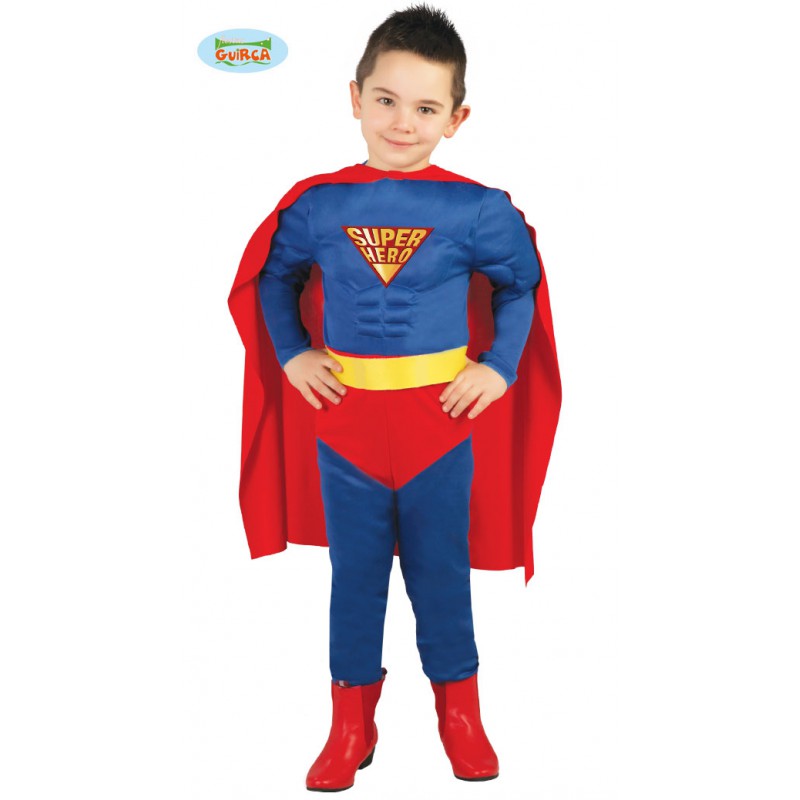 espacio dedo recluta Disfraz Superman Niño ¡OFERTA!