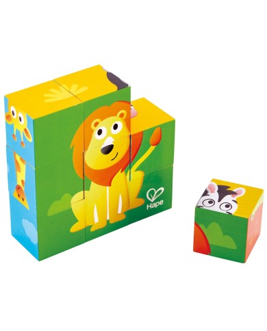 puzzle bloques selva hape