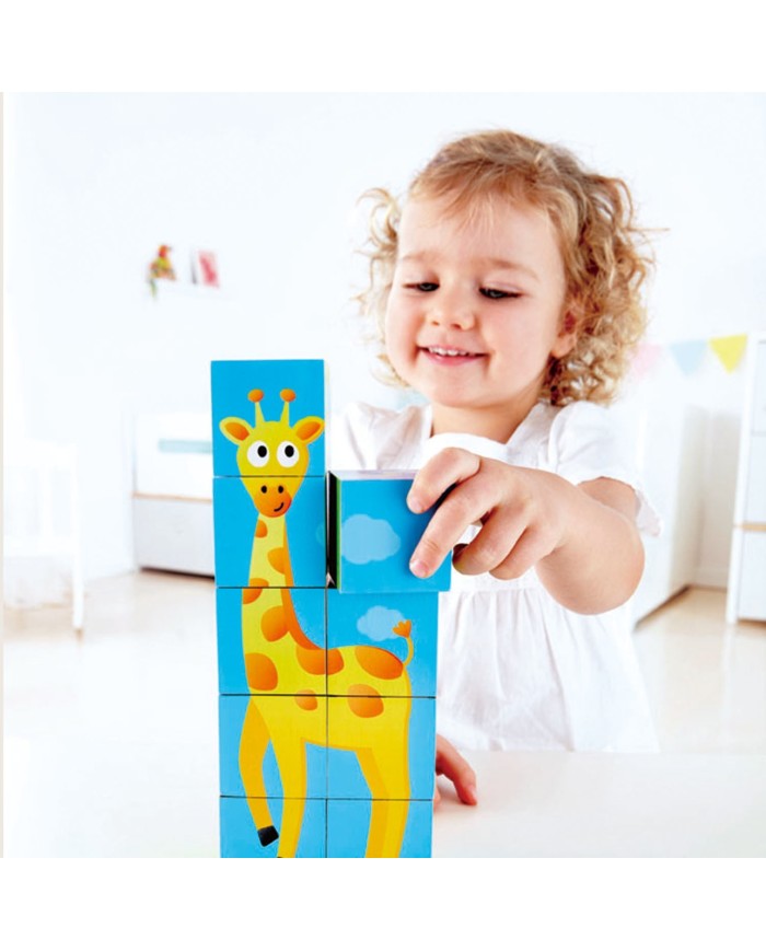 puzzle bloques selva hape