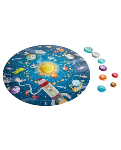 puzzle sistema solar hape